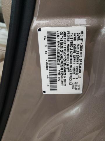 Photo 14 from auction – 2003 HONDA ODYSSEY EX with VIN 5FNRL18693B027331