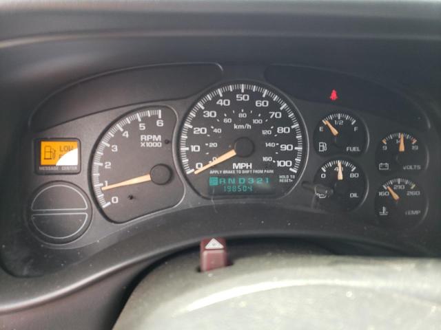 Photo 9 from auction – 2002 CHEVROLET AVALANCHE with VIN 3GNEK13T32G103284