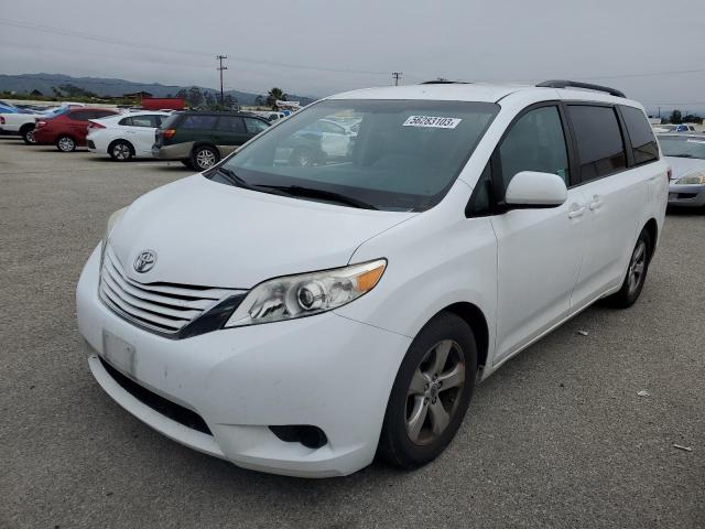 TOYOTA SIENNA LE 2015 with VIN 5TDKK3DC0FS583264 - Photo from auction