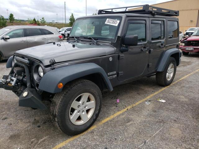 JEEP WRANGLER U 2018 with VIN 1C4HJWDG2JL929083 - Photo from auction