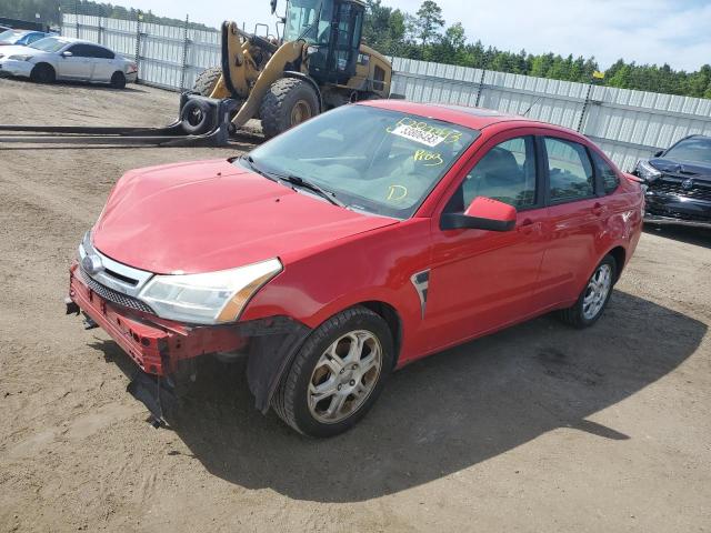 FORD FOCUS SE 2008 with VIN 1FAHP35N98W140678 - Photo from auction