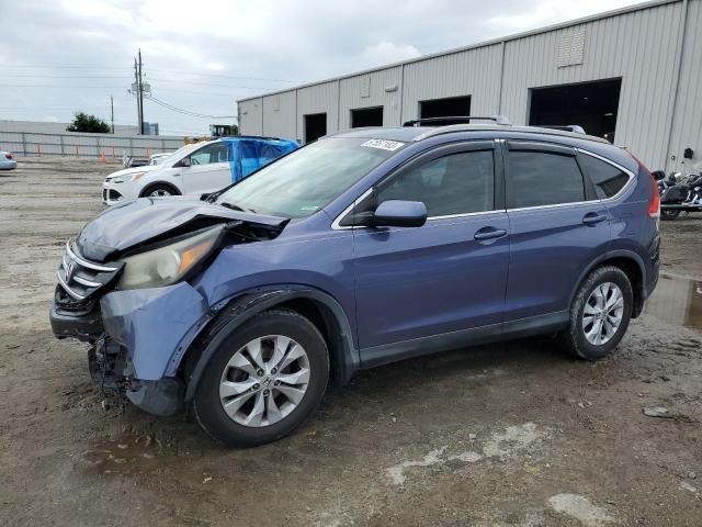 HONDA CR-V EX 2014 with VIN 3CZRM3H54EG700565 - Photo from auction