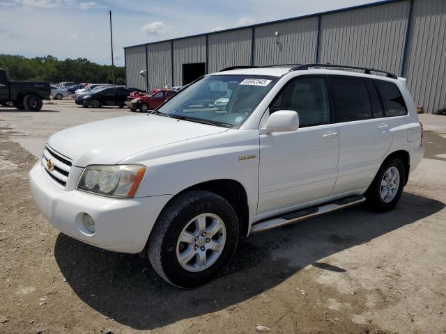 TOYOTA HIGHLANDER 2001 with VIN JTEGF21A110027074 - Photo from auction