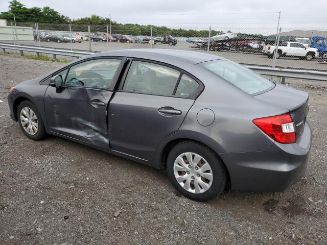 Photo 2 from auction – 2012 HONDA CIVIC LX with VIN 2HGFB2F59CH302956