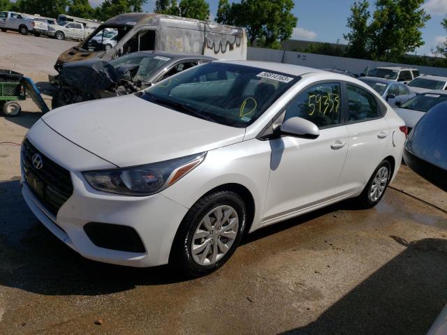 HYUNDAI ACCENT SE 2018 with VIN 3KPC24A33JE008948 - Photo from auction