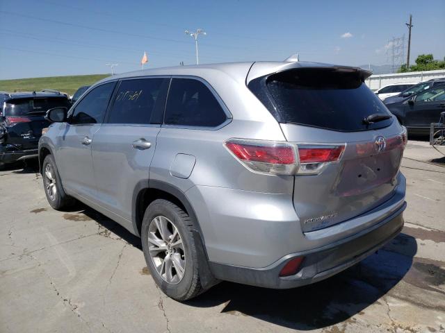 Photo 2 from auction – 2016 TOYOTA HIGHLANDER with VIN 5TDBKRFH2GS285506