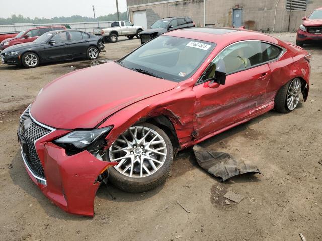 LEXUS RC 300 2019 with VIN JTHS85BC4K5004949 - Photo from auction