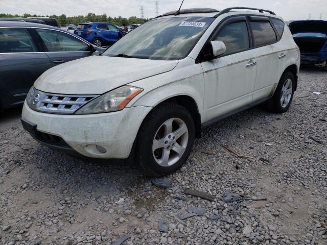 NISSAN MURANO SL 2003 with VIN JN8AZ08W53W214331 - Photo from auction