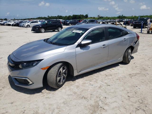 HONDA CIVIC LX 2019 with VIN 2HGFC2F61KH576513 - Photo from auction