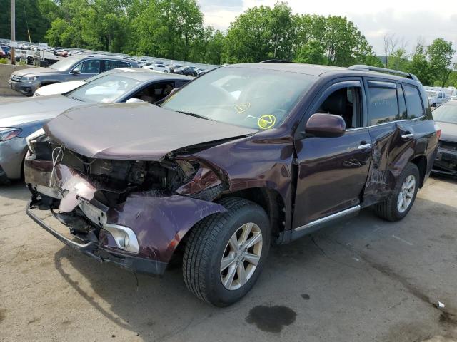 TOYOTA HIGHLANDER 2013 with VIN 5TDBK3EH1DS222987 - Photo from auction