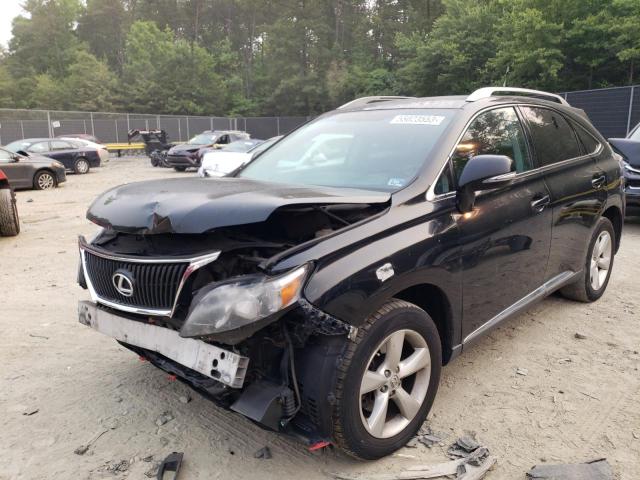 LEXUS RX 350 2010 with VIN 2T2BK1BA8AC010583 - Photo from auction