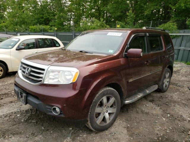 HONDA PILOT TOUR 2013 with VIN 5FNYF4H95DB055112 - Photo from auction