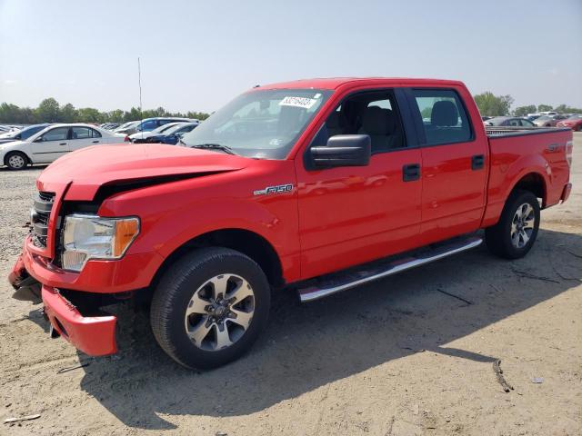 FORD F150 SUPER 2014 with VIN 1FTFW1CF1EKG41345 - Photo from auction
