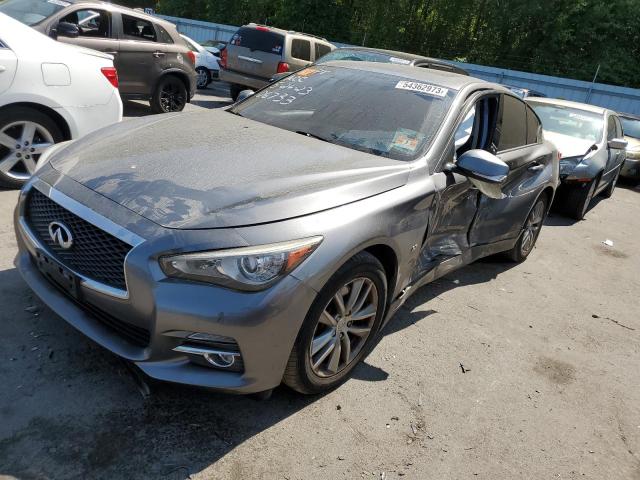 INFINITI Q50 BASE 2015 with VIN JN1BV7AR9FM407917 - Photo from auction