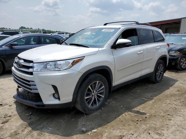 TOYOTA HIGHLANDER 2019 with VIN 5TDJZRFH9KS712647 - Photo from auction