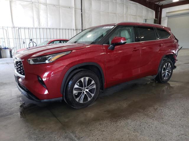TOYOTA HIGHLANDER 2021 with VIN 5TDGZRBH2MS090668 - Photo from auction