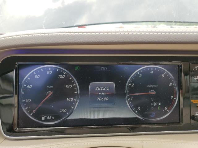 Photo 9 from auction – 2015 MERCEDES-BENZ S 550 4MAT with VIN WDDUG8FB3FA088409