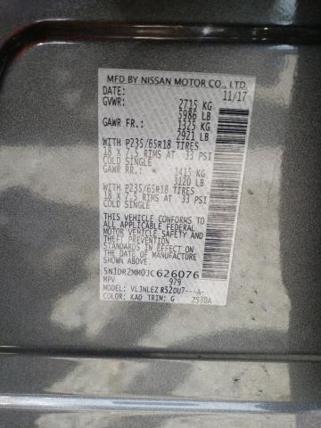 Photo 14 from auction – 2018 NISSAN PATHFINDER with VIN 5N1DR2MM0JC626076