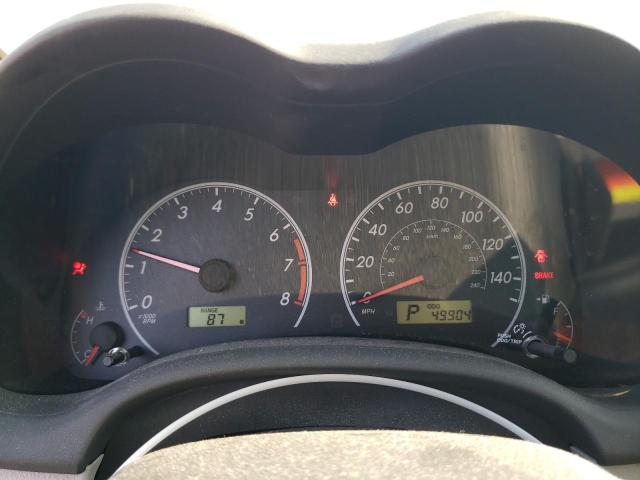 Photo 9 from auction – 2011 TOYOTA COROLLA BA with VIN 2T1BU4EE0BC712364