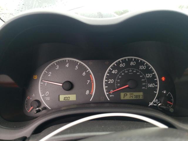 Photo 9 from auction – 2009 TOYOTA COROLLA BA with VIN 2T1BU40E09C003788