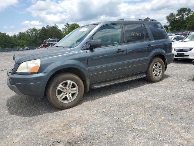HONDA PILOT EXL 2005 with VIN 5FNYF18535B026527 - Photo from auction