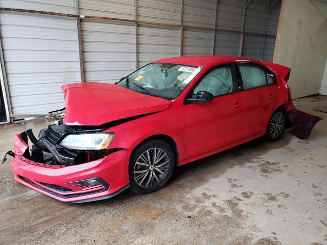 VOLKSWAGEN JETTA SE 2018 with VIN 3VWDB7AJ9JM222284 - Photo from auction