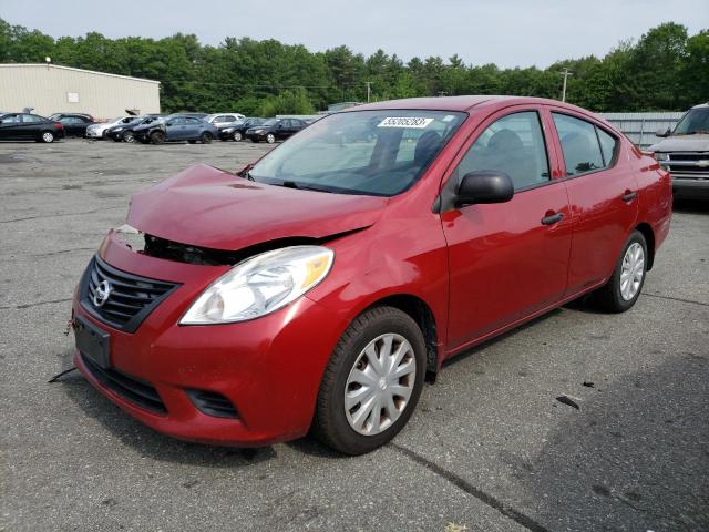 NISSAN VERSA S 2014 with VIN 3N1CN7AP3EL841987 - Photo from auction