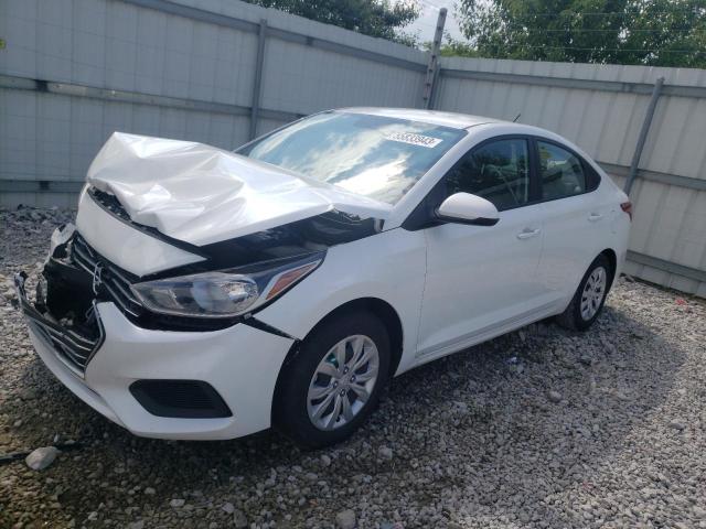 HYUNDAI ACCENT SE 2021 with VIN 3KPC24A66ME152279 - Photo from auction