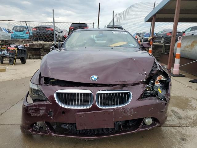 Photo 5 from auction – 2006 BMW 650 I with VIN WBAEH13416CR49791