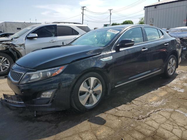 KIA OPTIMA HYB 2014 with VIN KNAGN4AD5E5069377 - Photo from auction