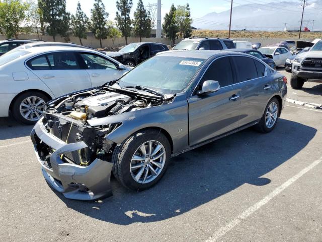 INFINITI Q50 BASE 2014 مع رقم تعريف المركبة JN1BV7AP1EM679701 - صورة من المزاد