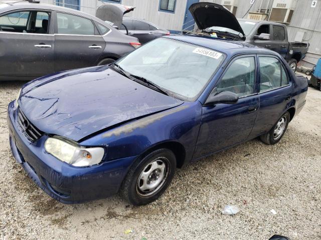 TOYOTA COROLLA CE 2002 مع رقم تعريف المركبة 1NXBR12E42Z599232 - صورة من المزاد