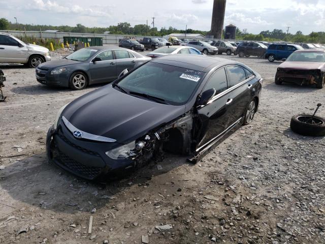 HYUNDAI SONATA HYB 2013 with VIN KMHEC4A42DA084467 - Photo from auction