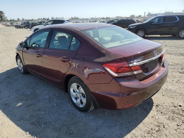 Photo 2 from auction – 2014 HONDA CIVIC LX with VIN 19XFB2F57EE232807