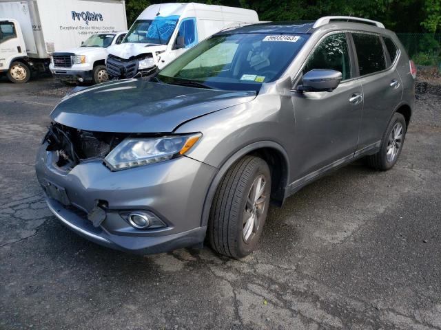 NISSAN ROGUE S 2016 with VIN 5N1AT2MV2GC743910 - Photo from auction