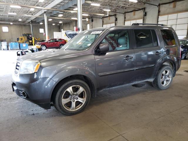 HONDA PILOT EXL 2012 with VIN 5FNYF4H54CB002090 - Photo from auction