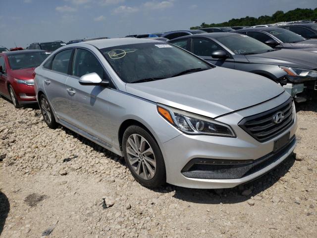 Photo 4 from auction – 2016 HYUNDAI SONATA SPO with VIN 5NPE34AF5GH323822