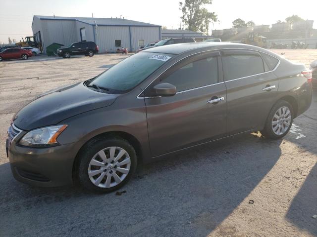NISSAN SENTRA S 2015 with VIN 3N1AB7AP0FL645989 - Photo from auction