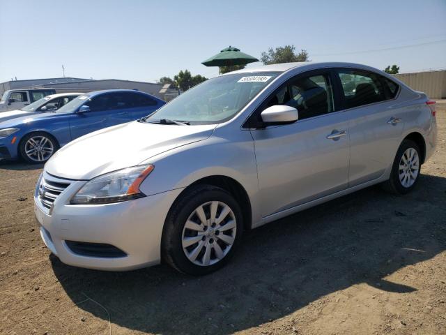 NISSAN SENTRA S 2014 with VIN 3N1AB7AP2EY268826 - Photo from auction