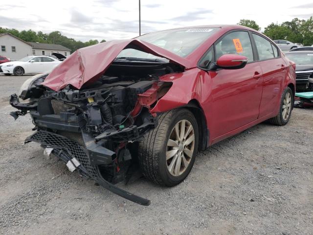 KIA FORTE LX 2014 with VIN KNAFX4A61E5094770 - Photo from auction