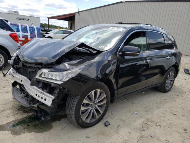 ACURA MDX TECHNO 2016 with VIN 5FRYD4H4XGB028341 - Photo from auction