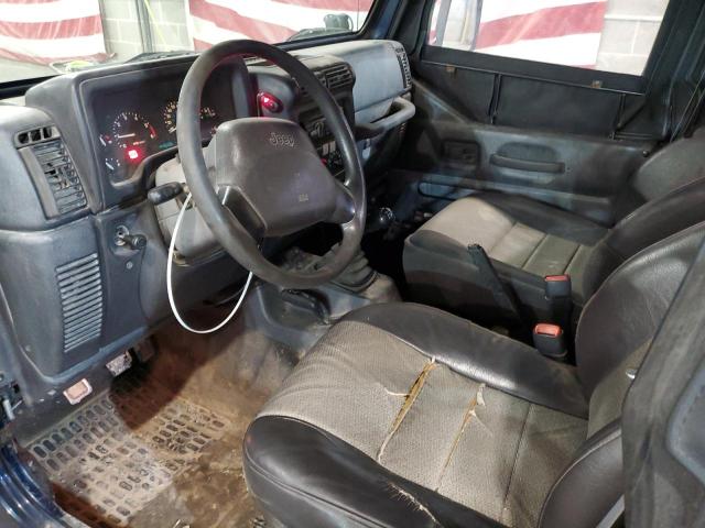 Photo 8 from auction – 2000 JEEP WRANGLER / with VIN 1J4FA29P5YP715761