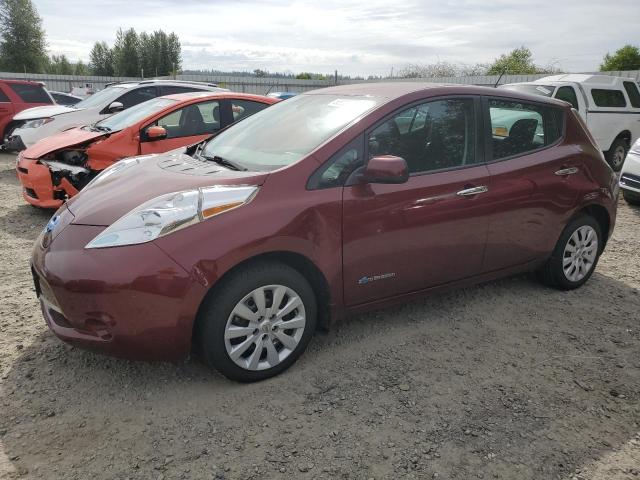 NISSAN LEAF S 2017 with VIN 1N4BZ0CP1HC304509 - Photo from auction