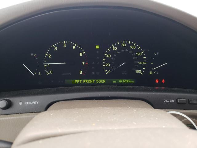 Photo 9 from auction – 1999 LEXUS LS400 with VIN JT8BH28F2X0164283