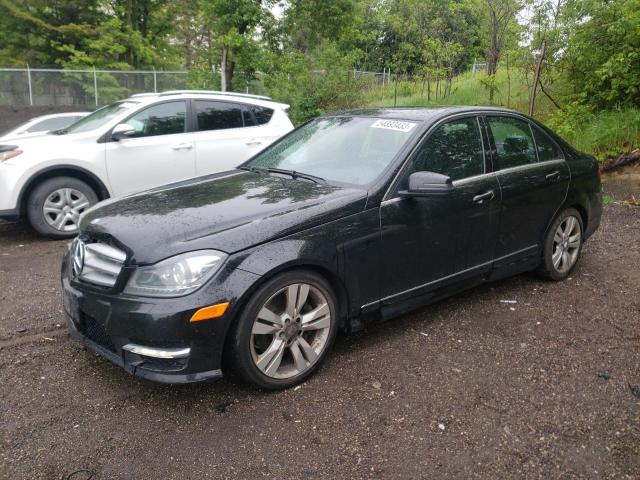MERCEDES-BENZ C 300 4MAT 2012 with VIN WDDGF8BB1CA622752 - Photo from auction