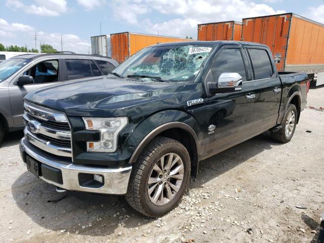 FORD F150 SUPER 2015 with VIN 1FTEW1EGXFFA87492 - Photo from auction