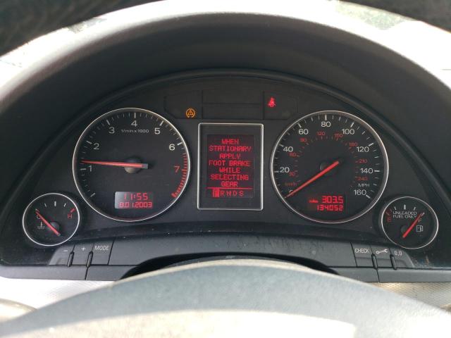 Photo 9 from auction – 2004 AUDI A4 with VIN WAULC68E94A242578