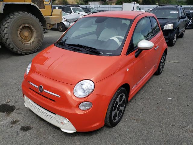 FIAT 500 ELECTR 2013 z numerem VIN 3C3CFFGEXDT714117 - Zdjęcie z aukcji
