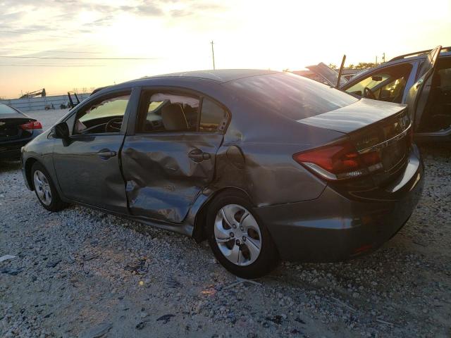 Photo 2 from auction – 2013 HONDA CIVIC LX with VIN 19XFB2F54DE073503
