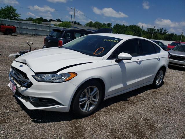 FORD FUSION SE 2018 with VIN 3FA6P0H79JR123701 - Photo from auction